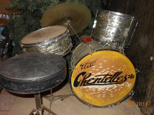 Barb Overhiser's drum kit